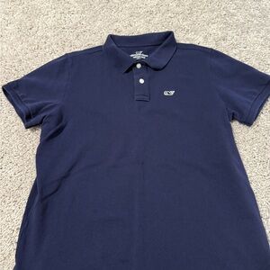 Vineyard Vines Heritage Polo in Deep Blue